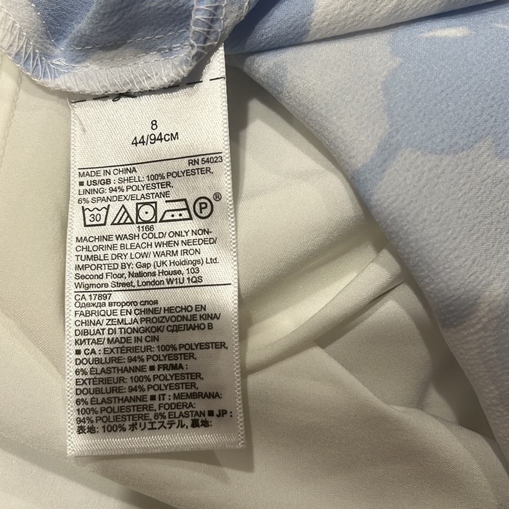 Banana Republic summer dress, size 8, NWT. - Picture 9 of 9